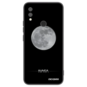 Picasee silikónový čierny obal pre Xiaomi Redmi Note 7 - Moon Minimal