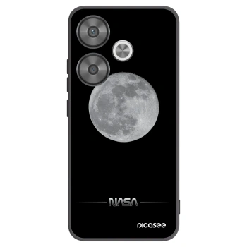 Picasee silikónový čierny obal pre Xiaomi Poco F6 - Moon Minimal