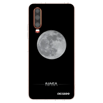 Picasee silikónový prehľadný obal pre Huawei P30 - Moon Minimal