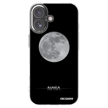 Picasee silikónový prehľadný obal pre Apple iPhone 17 - Moon Minimal