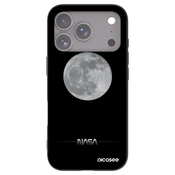 Picasee silikónový čierny obal pre Apple iPhone 17 Pro - Moon Minimal