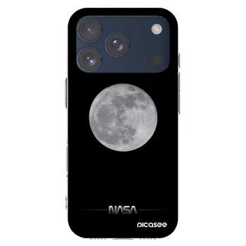 Picasee silikónový prehľadný obal pre Apple iPhone 17 Pro - Moon Minimal
