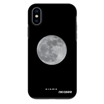 Obal pre Apple iPhone X/XS - Moon Minimal