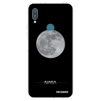 Picasee silikónový prehľadný obal pre Huawei Y6 2019 - Moon Minimal