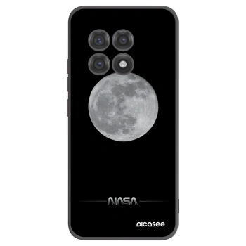 Picasee silikónový čierny obal pre OnePlus 13R 5G - Moon Minimal