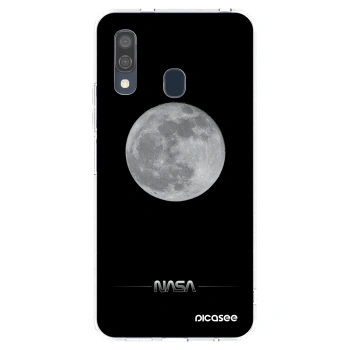 Picasee silikónový prehľadný obal pre Samsung Galaxy A40 A405F - Moon Minimal