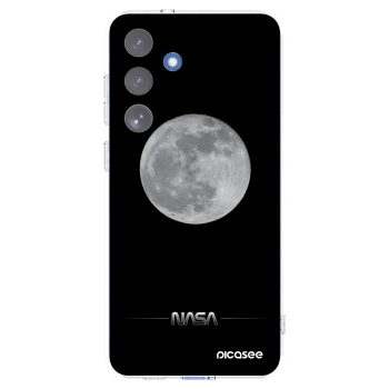 Picasee silikónový prehľadný obal pre Samsung Galaxy S25 FE 5G - Moon Minimal