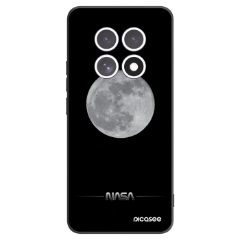 Picasee silikónový čierny obal pre Xiaomi Redmi Note 15 - Moon Minimal