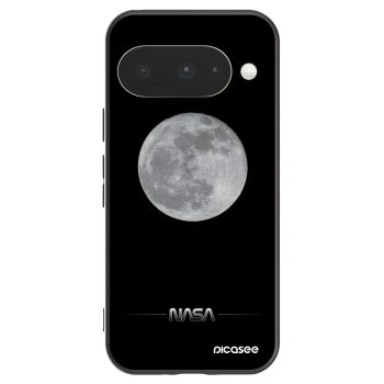 Picasee silikónový čierny obal pre Google Pixel 10 - Moon Minimal