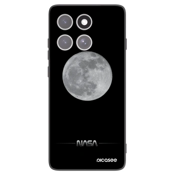 Picasee silikónový čierny obal pre Motorola Edge 60 Fusion - Moon Minimal