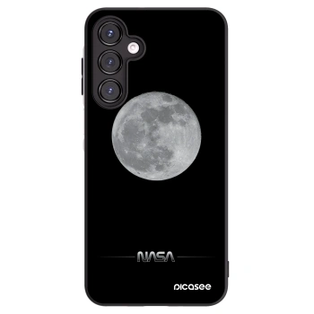 Picasee silikónový čierny obal pre Samsung Galaxy A16 4G - Moon Minimal