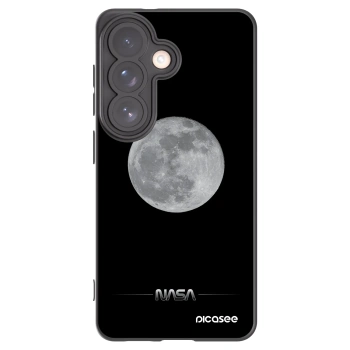Picasee silikónový čierny obal pre Samsung Galaxy S26 - Moon Minimal