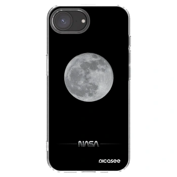 Picasee silikónový prehľadný obal pre Apple iPhone 17e - Moon Minimal