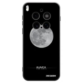 Picasee silikónový čierny obal pre Vivo X300 Pro - Moon Minimal