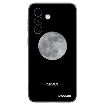 Picasee silikónový čierny obal pre Samsung Galaxy A57 5G - Moon Minimal