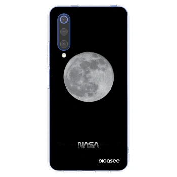 Picasee silikónový prehľadný obal pre Xiaomi Mi 9 SE - Moon Minimal