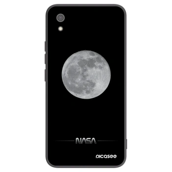 Picasee silikónový čierny obal pre Xiaomi Redmi 7A - Moon Minimal