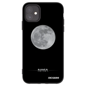 Picasee silikónový čierny obal pre Apple iPhone 11 - Moon Minimal
