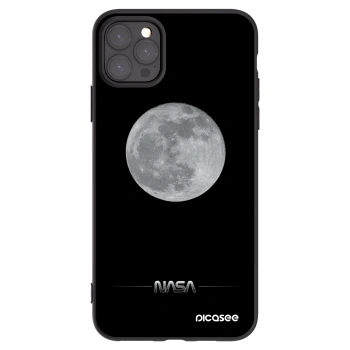 Picasee silikónový čierny obal pre Apple iPhone 11 Pro Max - Moon Minimal