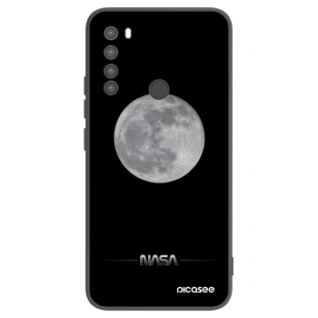 Picasee silikónový čierny obal pre Xiaomi Redmi Note 8 - Moon Minimal