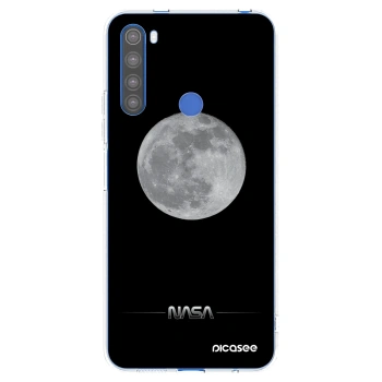 Picasee silikónový prehľadný obal pre Xiaomi Redmi Note 8T - Moon Minimal