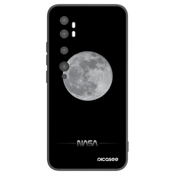 Picasee silikónový čierny obal pre Xiaomi Mi Note 10 (Pro) - Moon Minimal