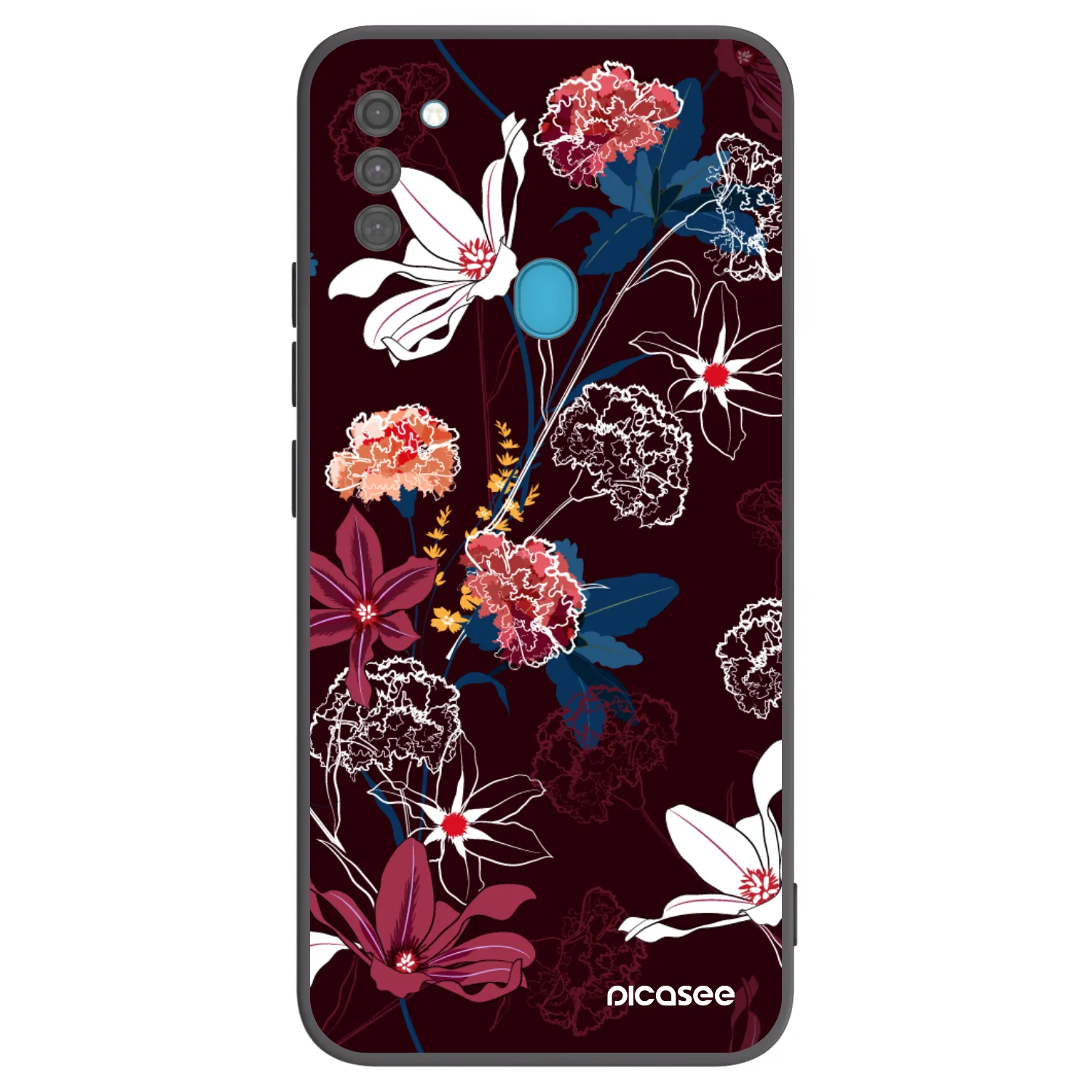 Picasee silikónový čierny obal pre Samsung Galaxy M11 - Dark Meadow
