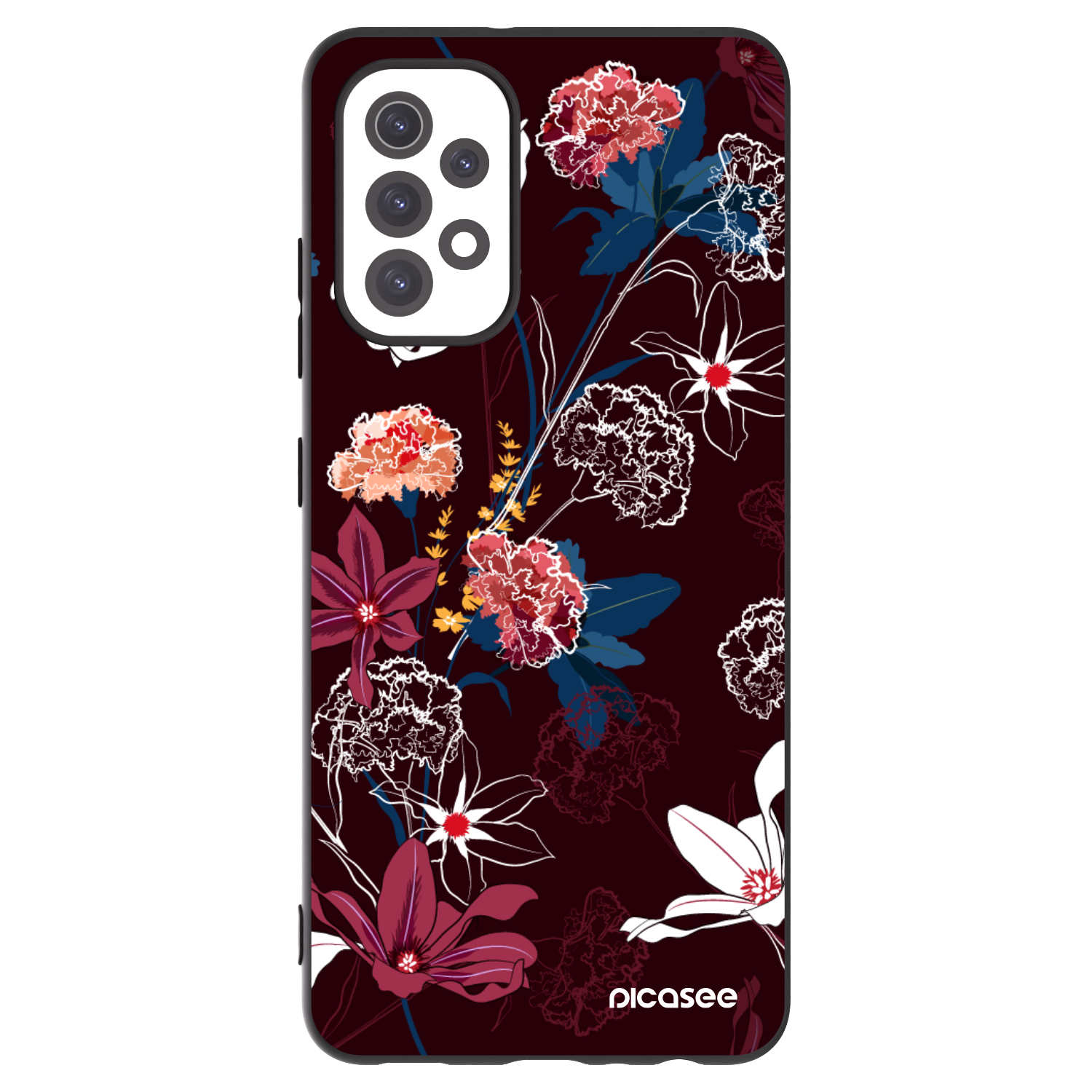 Picasee silikónový čierny obal pre Samsung Galaxy A32 5G A326B - Dark Meadow