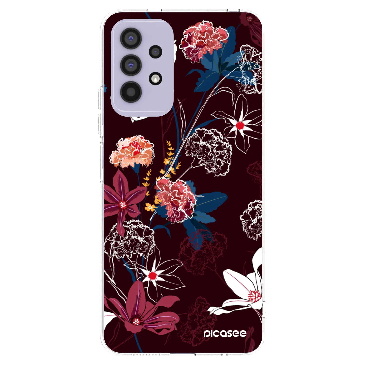 Picasee silikónový prehľadný obal pre Samsung Galaxy A32 4G SM-A325F - Dark Meadow