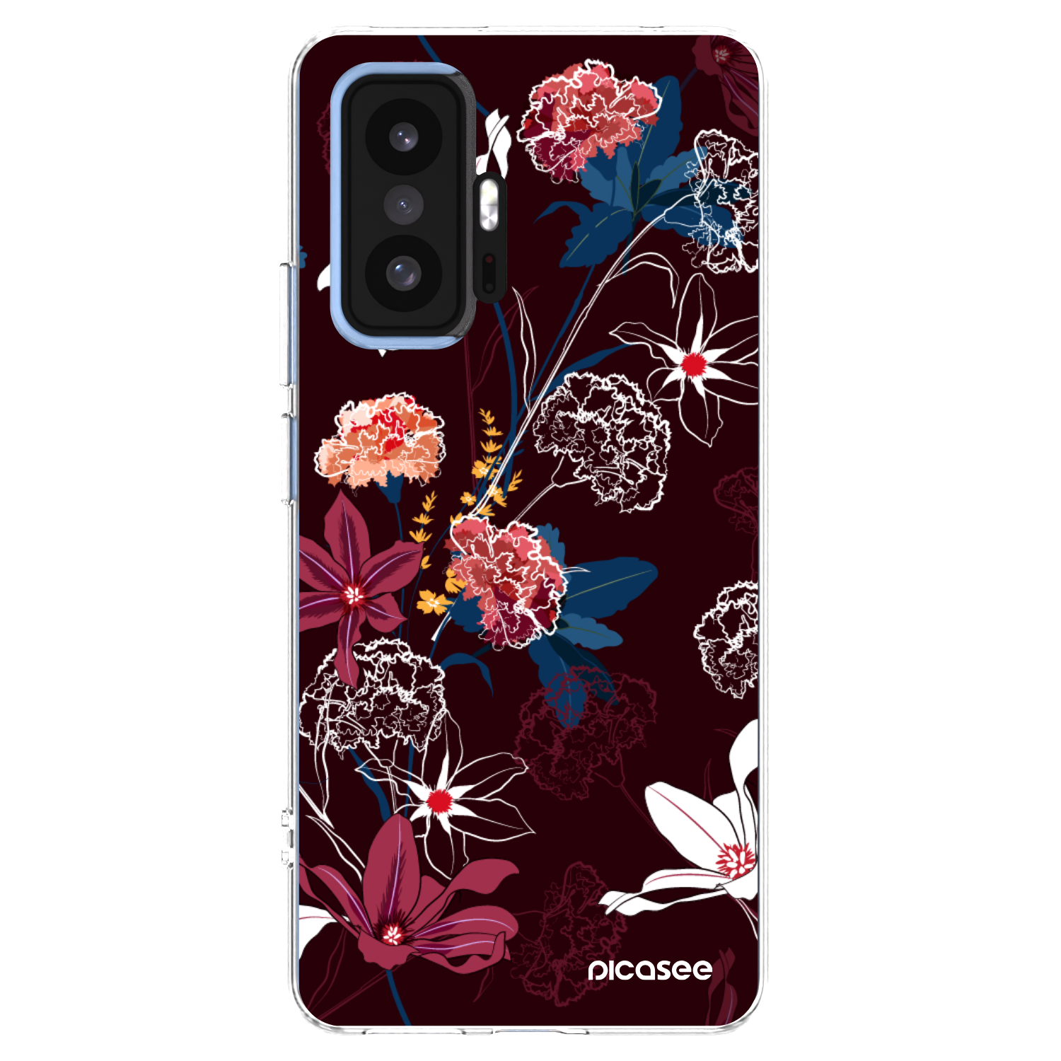 Picasee silikónový prehľadný obal pre Xiaomi 11T Pro - Dark Meadow