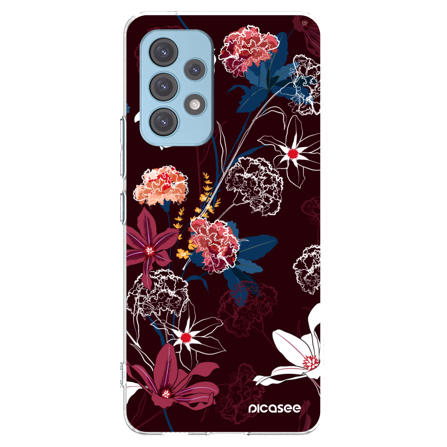 Silikónový prehľadný obal pre Samsung Galaxy A53 5G A536 - Dark Meadow