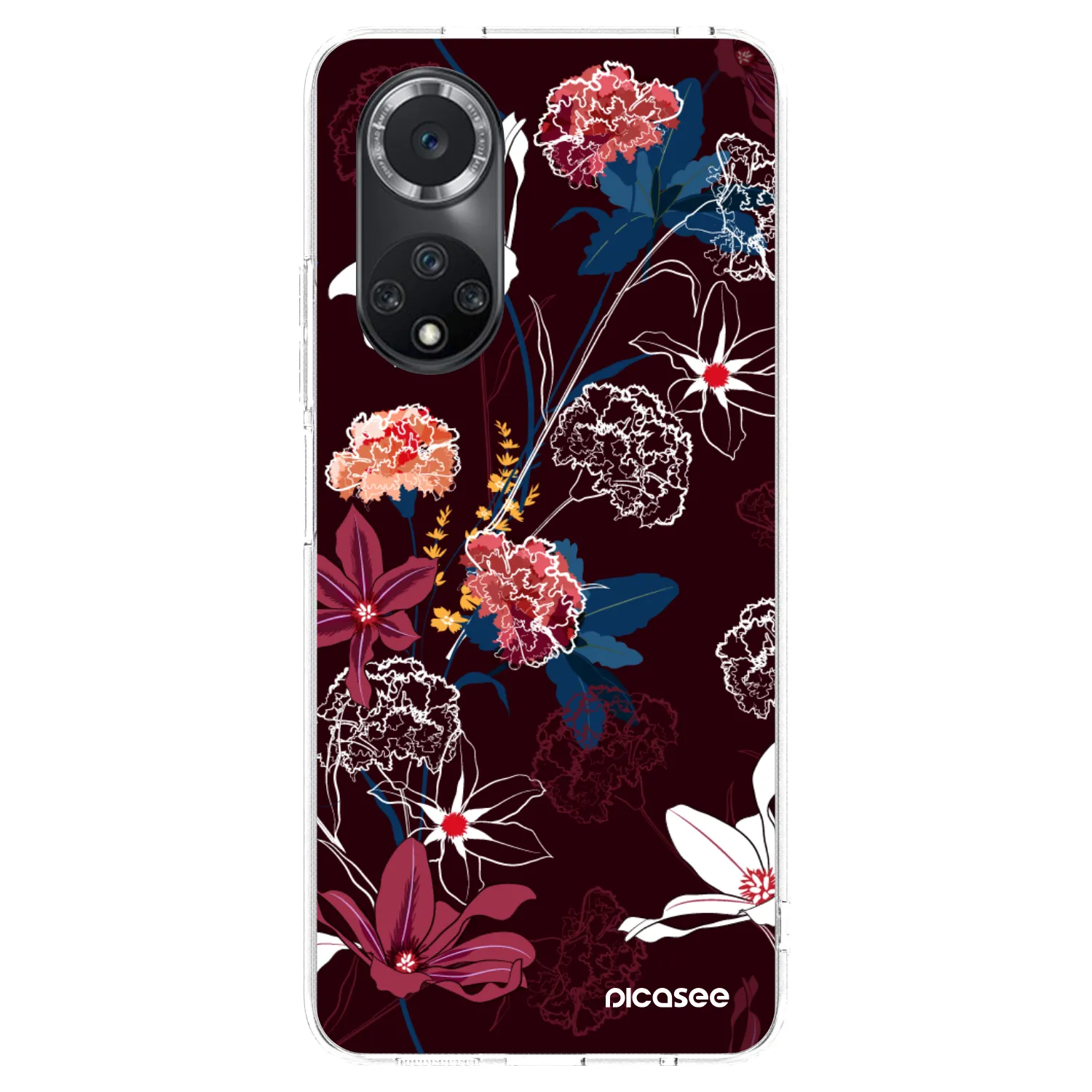 Picasee silikónový prehľadný obal pre Huawei Nova 9 SE - Dark Meadow