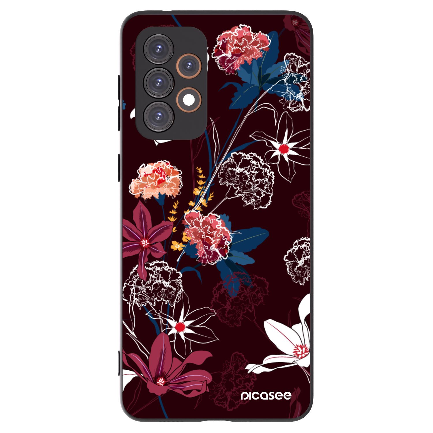 Picasee silikónový čierny obal pre Samsung Galaxy A33 5G A336 - Dark Meadow