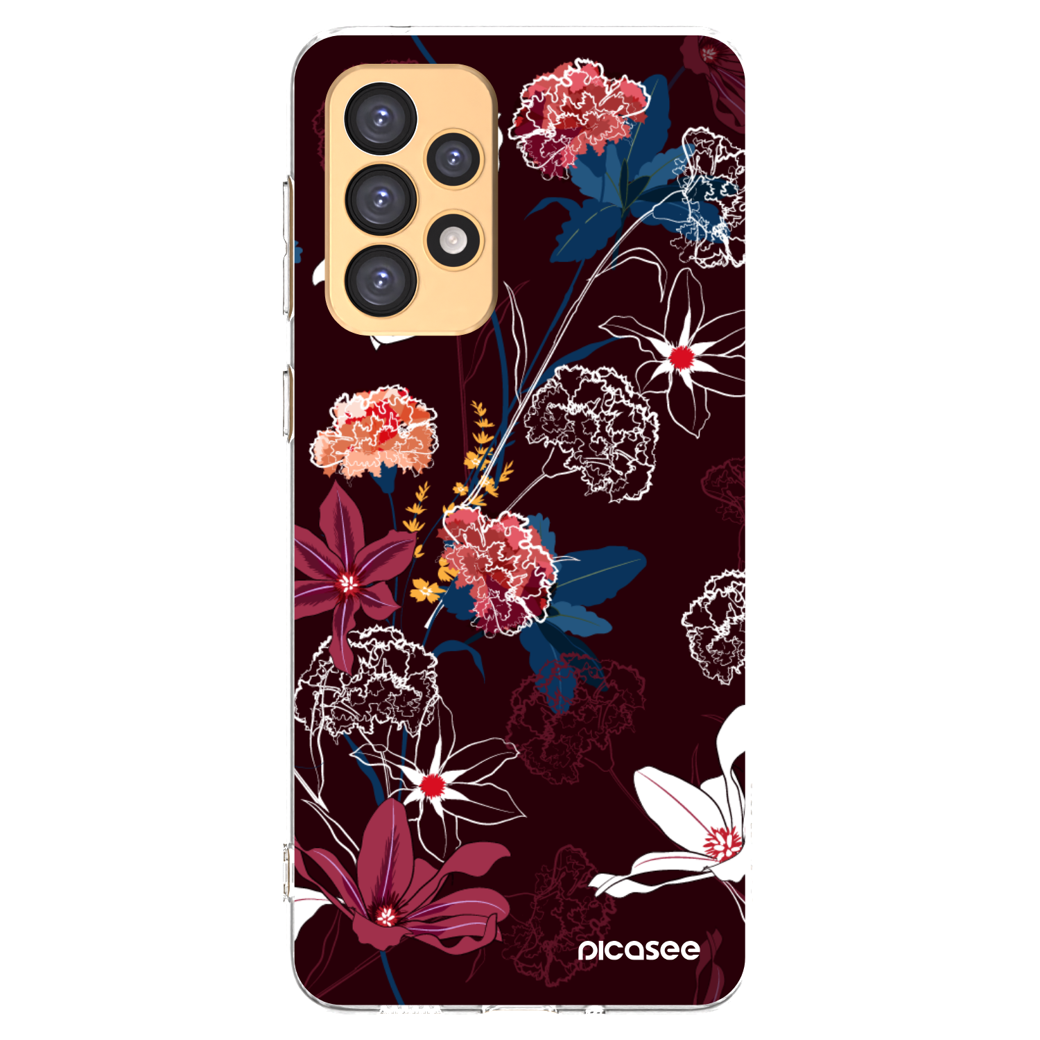 Picasee silikónový prehľadný obal pre Samsung Galaxy A33 5G A336 - Dark Meadow