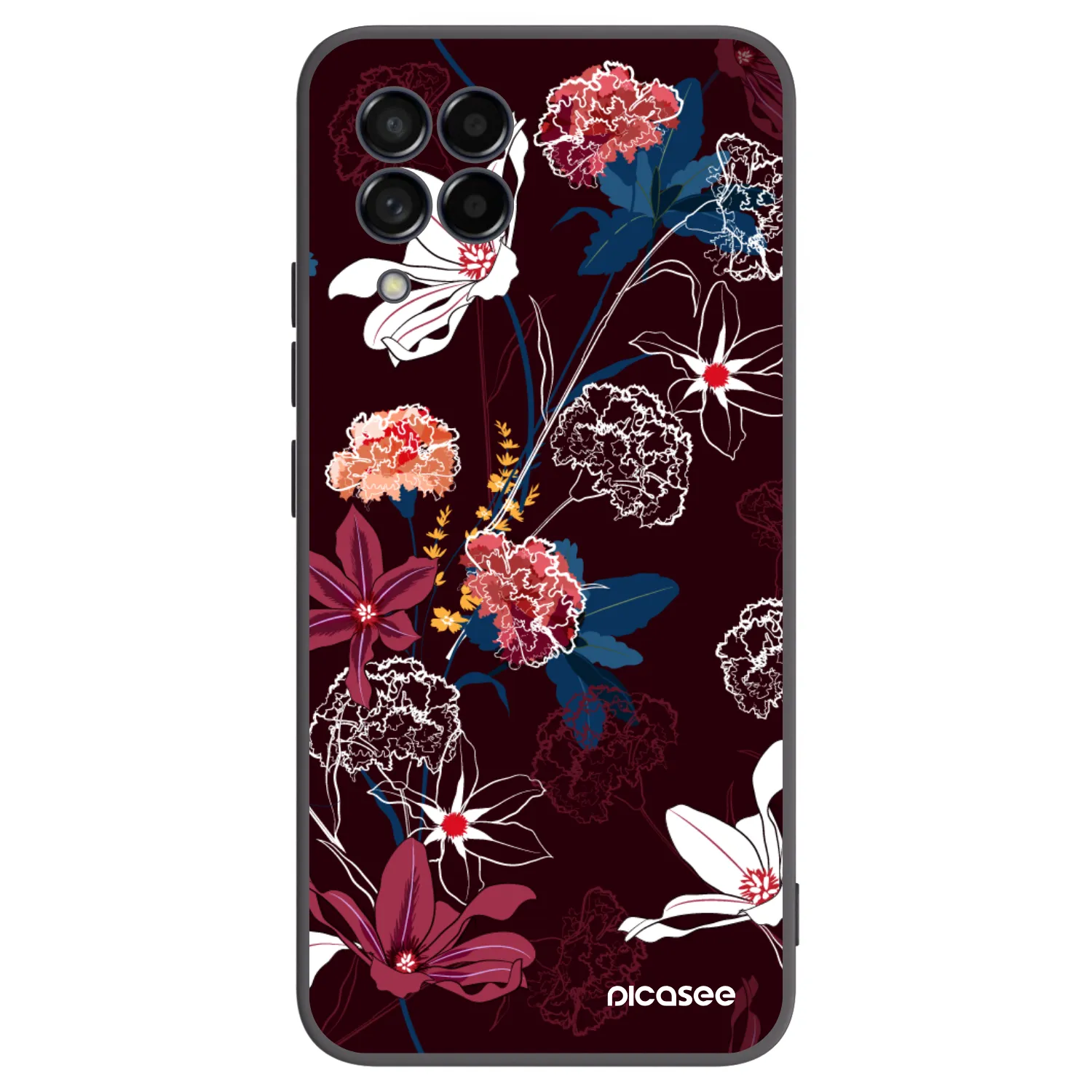 Picasee silikónový čierny obal pre Samsung Galaxy M53 5G - Dark Meadow