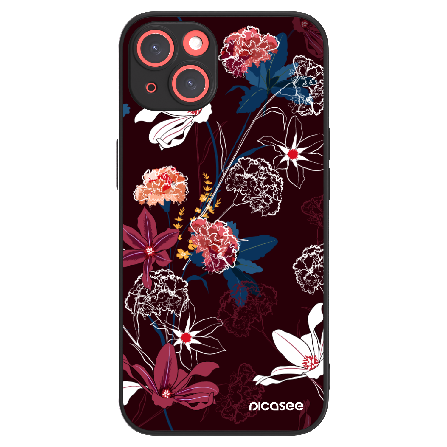 Picasee ULTIMATE CASE MagSafe pro Apple iPhone 13 - Dark Meadow