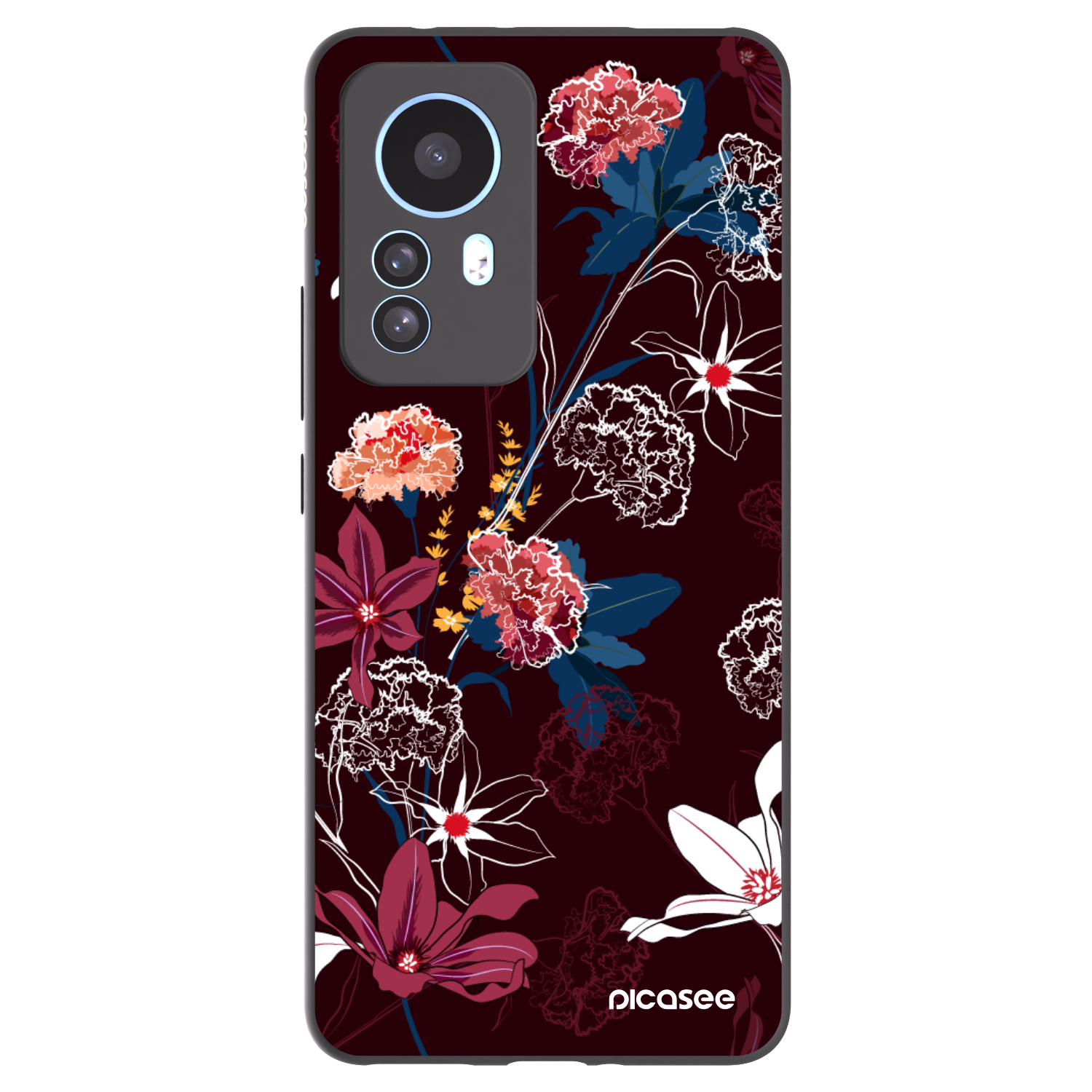 Picasee silikónový čierny obal pre Xiaomi 12T Pro - Dark Meadow