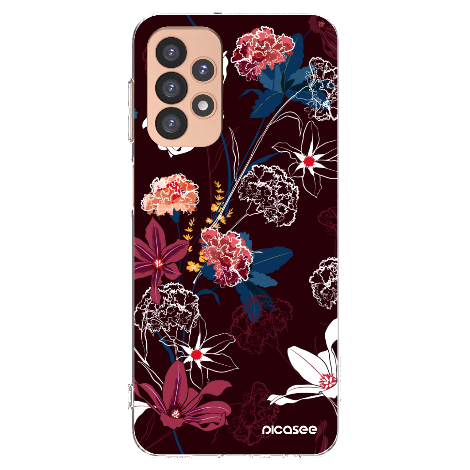 Picasee silikónový prehľadný obal pre Samsung Galaxy A23 A236B 5G - Dark Meadow