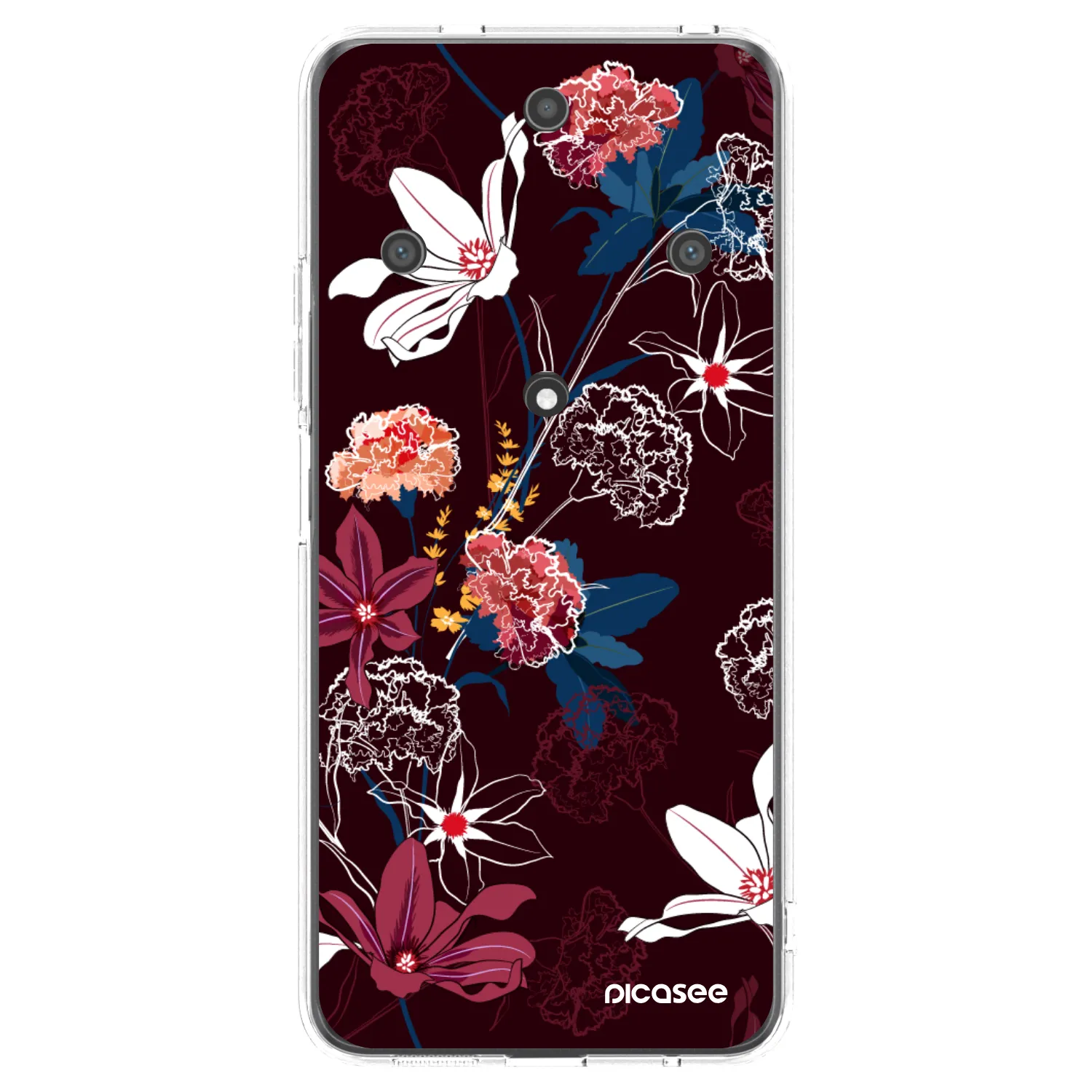Picasee silikónový prehľadný obal pre Honor Magic5 Lite 5G - Dark Meadow