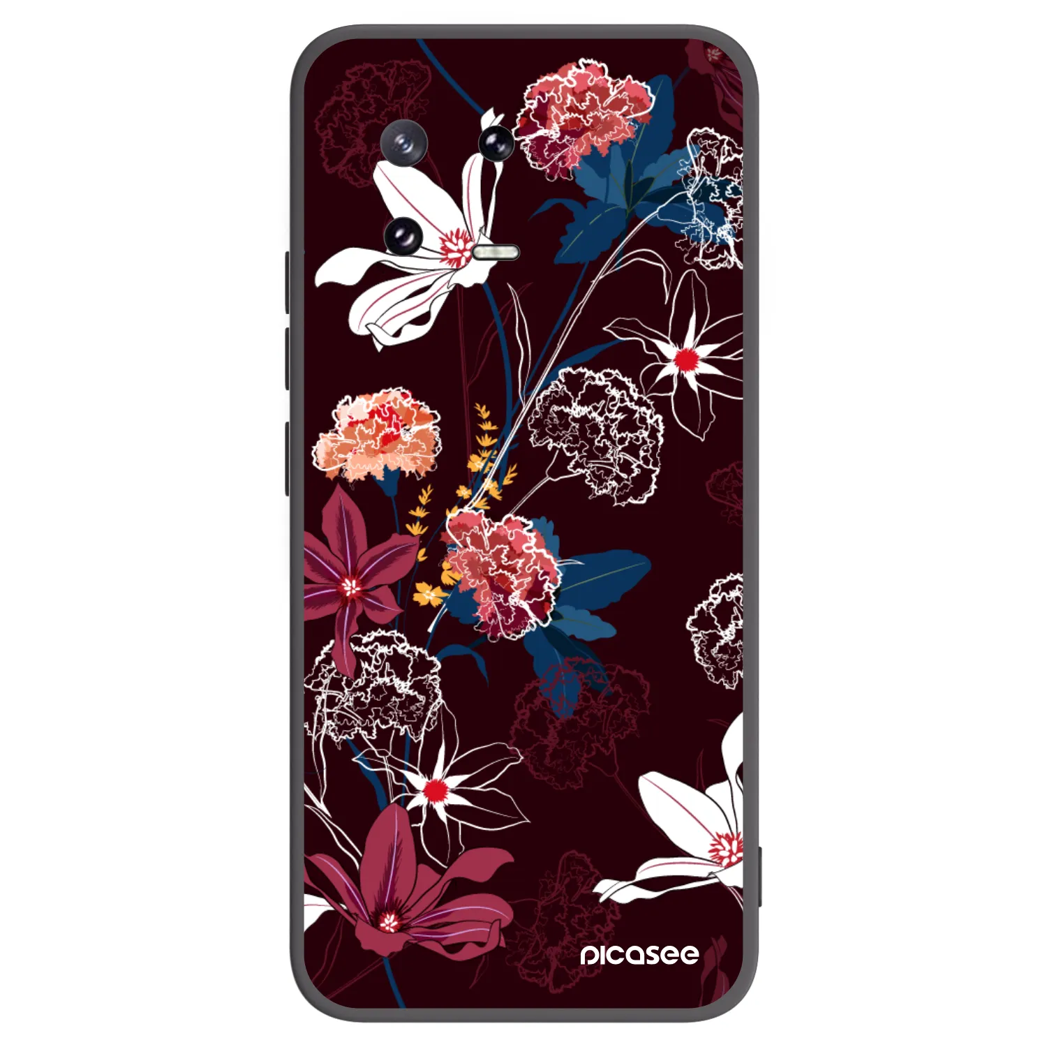 Picasee silikónový čierny obal pre Xiaomi 13 Pro - Dark Meadow