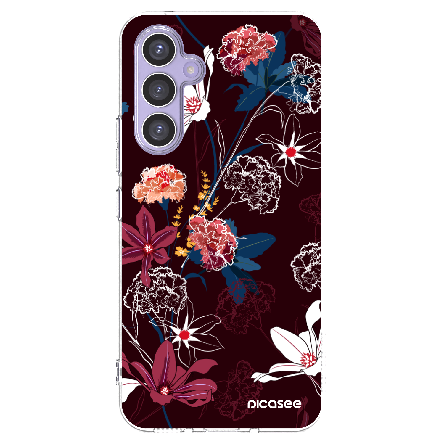 Picasee silikónový prehľadný obal pre Samsung Galaxy A54 5G A546B - Dark Meadow