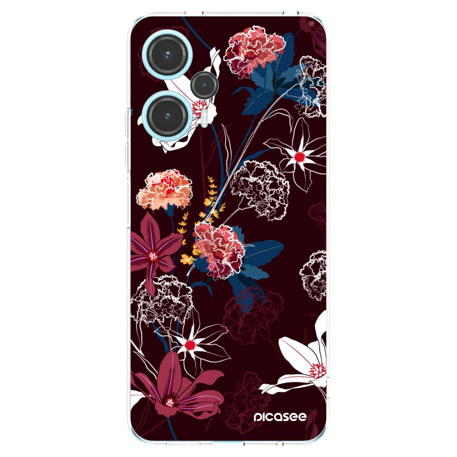 Picasee silikónový prehľadný obal pre Xiaomi Poco F5 - Dark Meadow