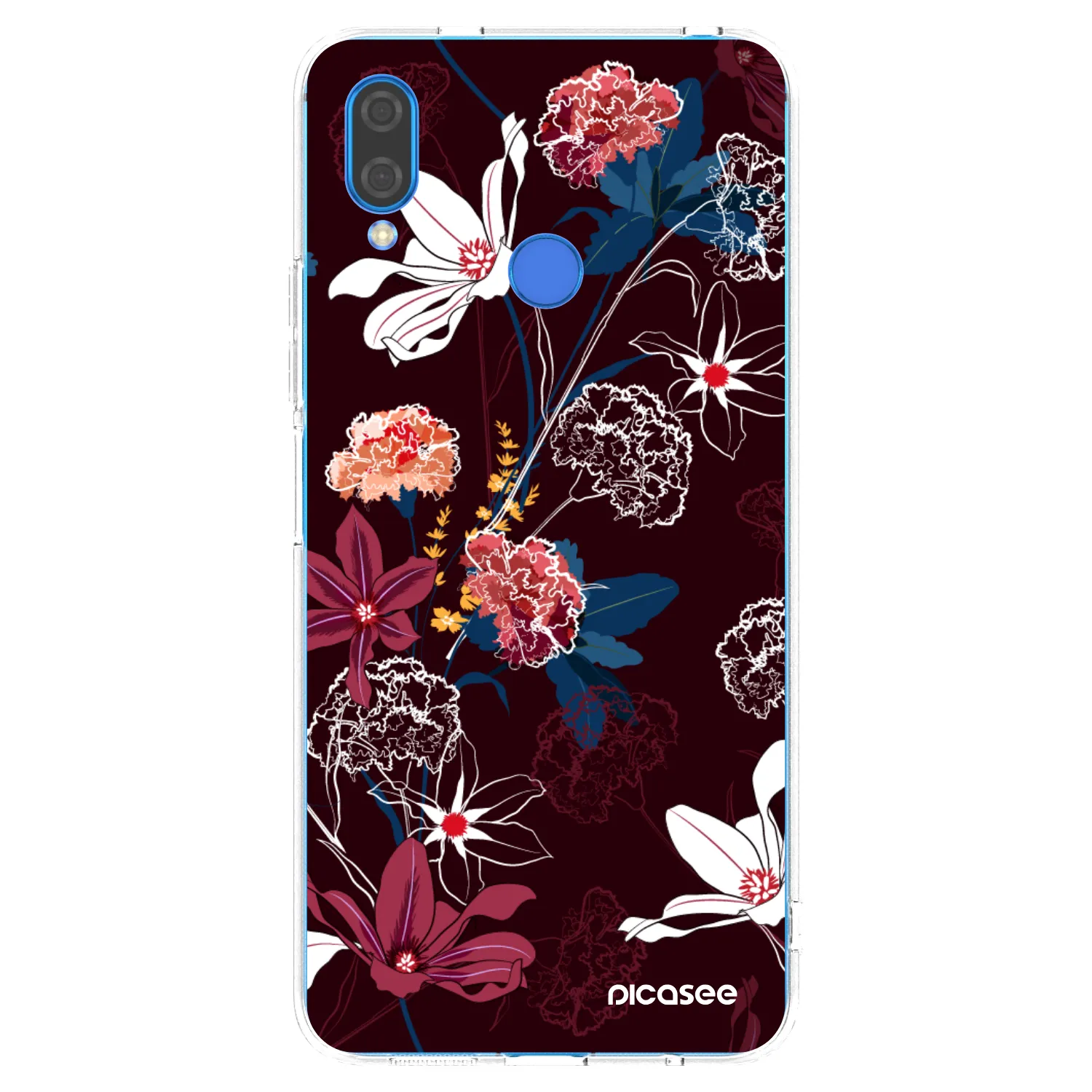 Picasee silikónový prehľadný obal pre Huawei Nova 3i - Dark Meadow