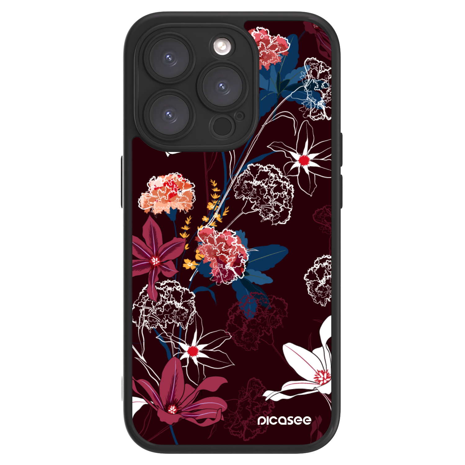 Picasee ULTIMATE CASE pro Apple iPhone 15 Pro - Dark Meadow