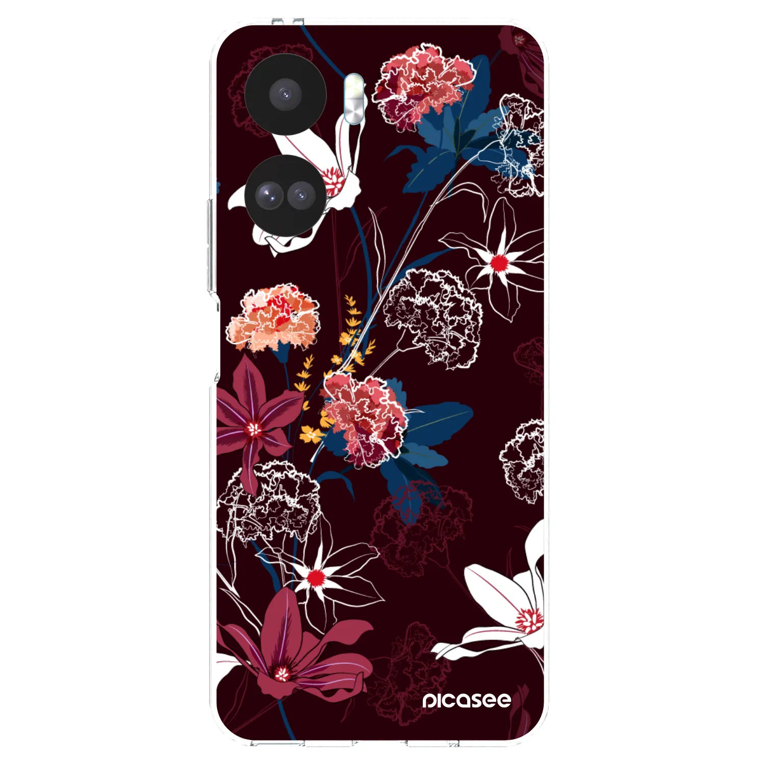 Picasee silikónový prehľadný obal pre Honor 90 Lite 5G - Dark Meadow