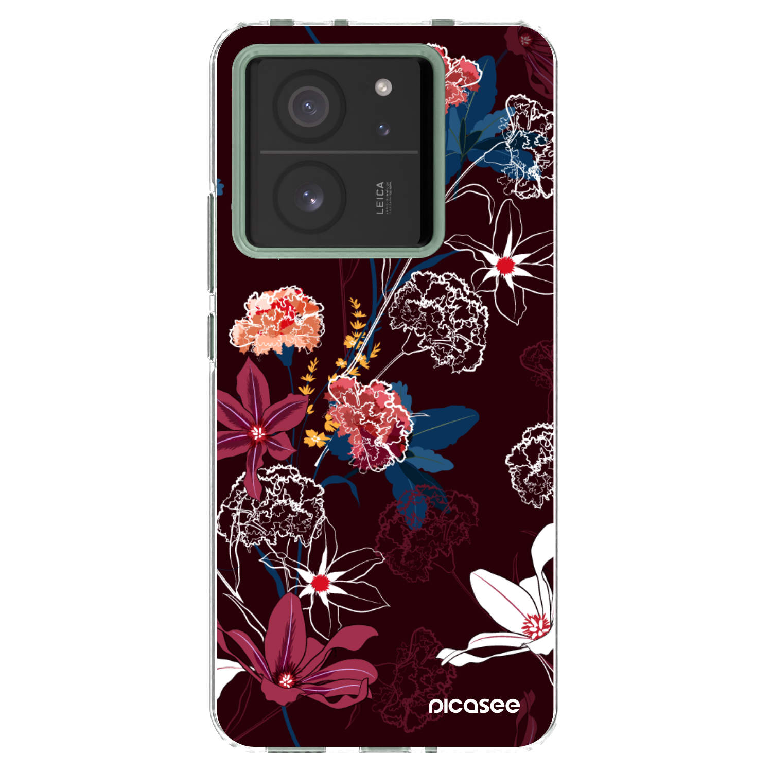 Picasee silikónový prehľadný obal pre Xiaomi 13T Pro - Dark Meadow