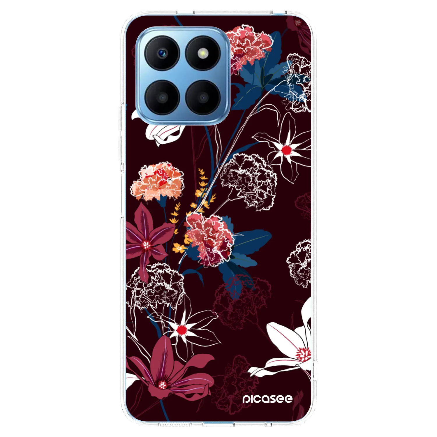 Picasee silikónový prehľadný obal pre Honor 70 Lite - Dark Meadow