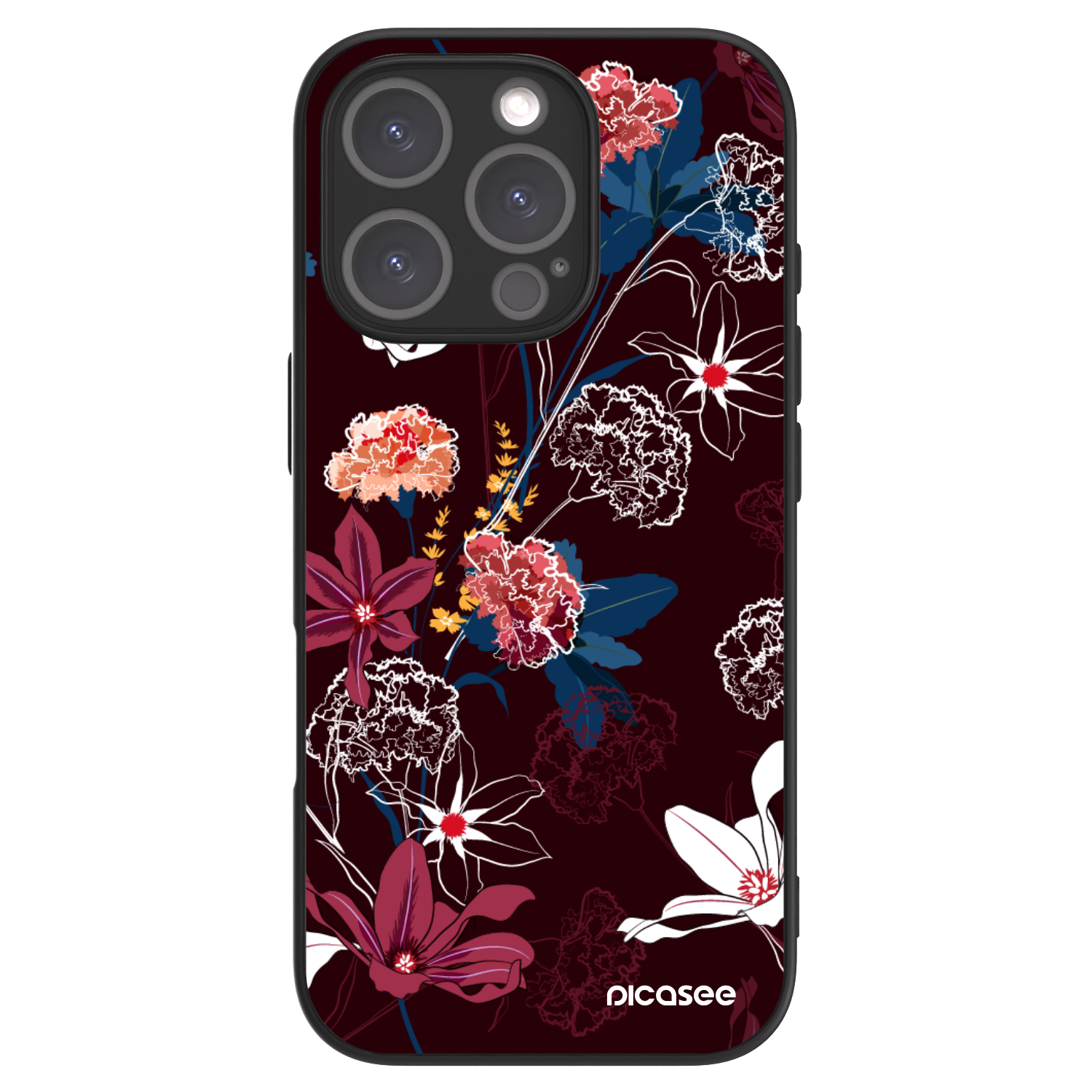 Picasee ULTIMATE CASE MagSafe pro Apple iPhone 16 Pro - Dark Meadow