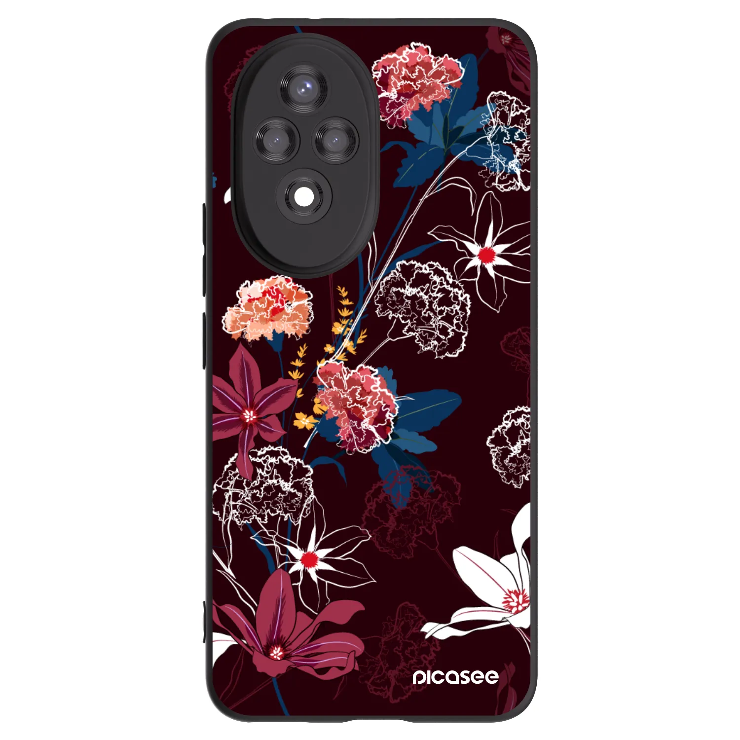 Picasee silikónový čierny obal pre Honor 200 Pro 5G - Dark Meadow