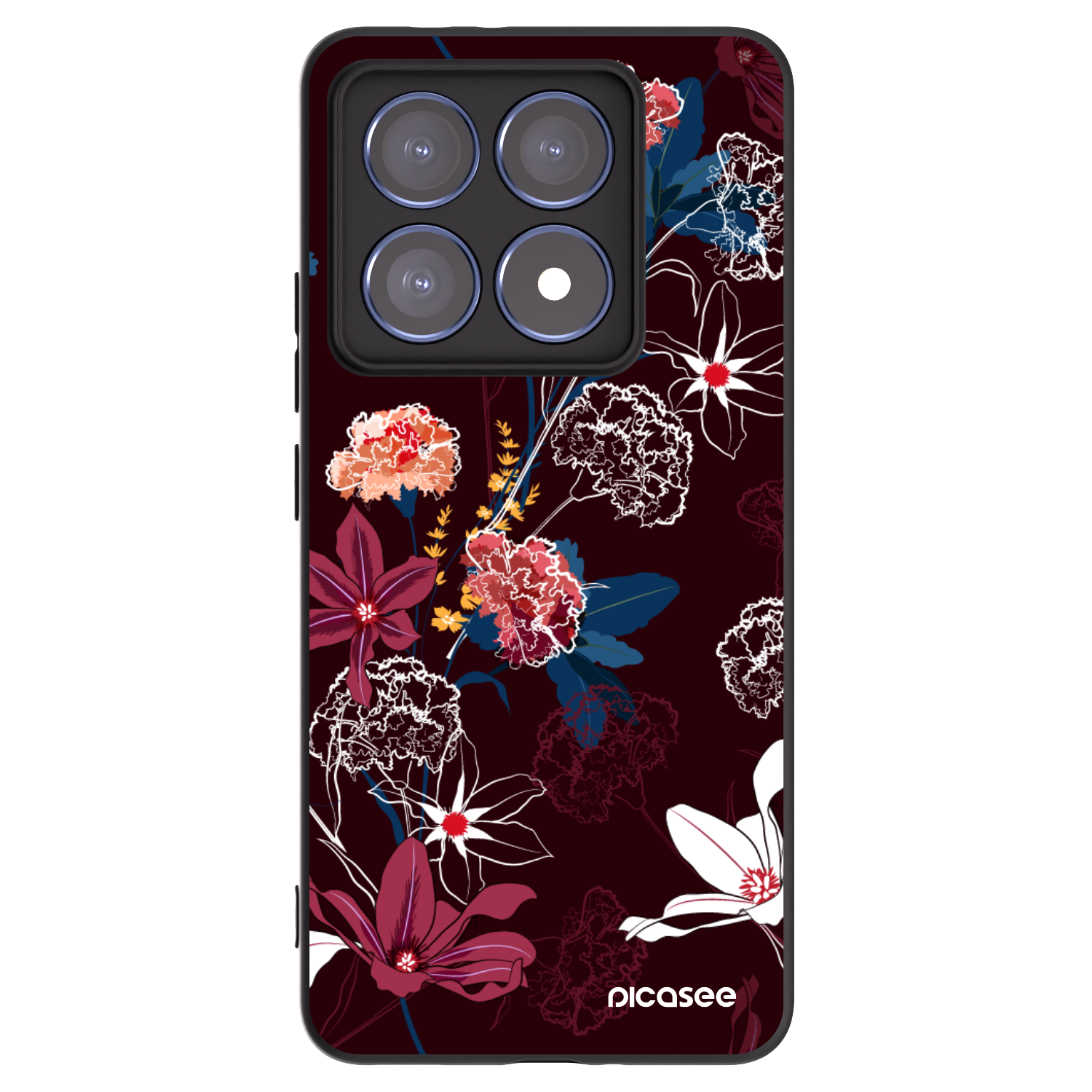 Picasee silikónový čierny obal pre Xiaomi 14T Pro - Dark Meadow